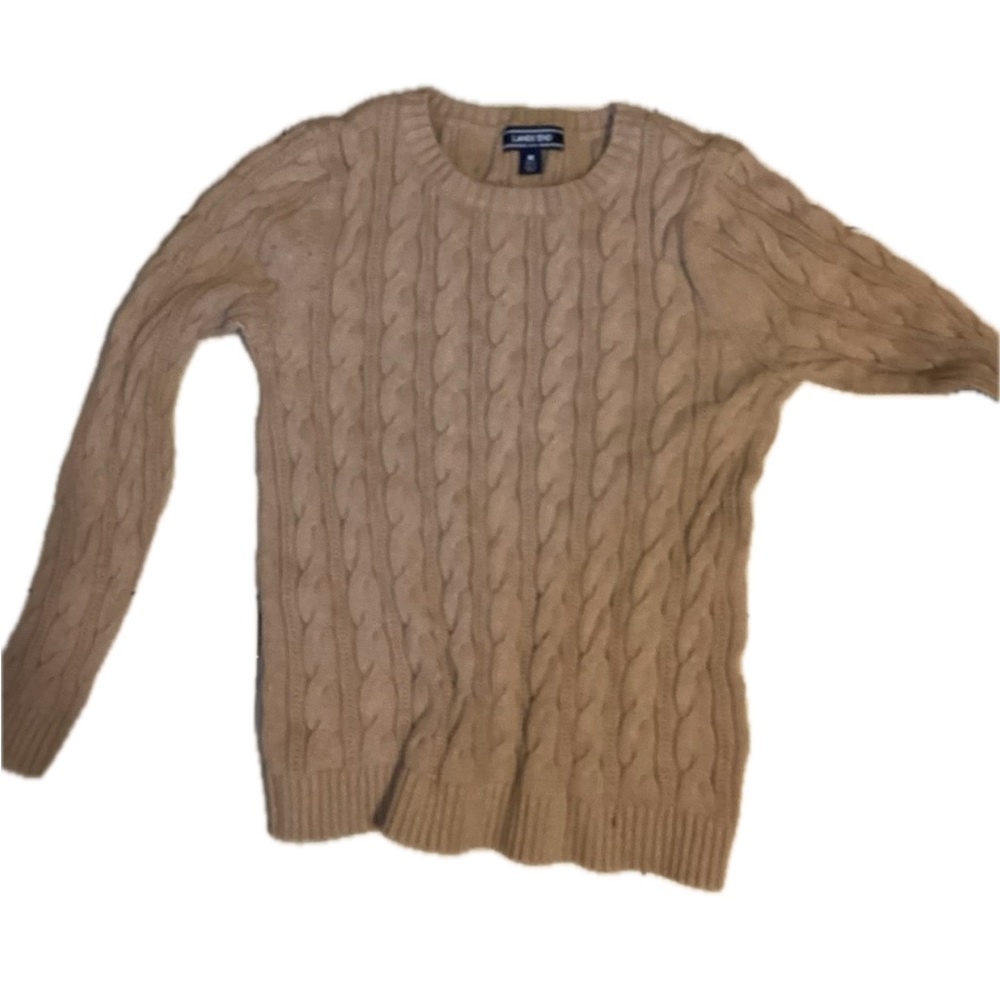 Lands end knitted sweater medium